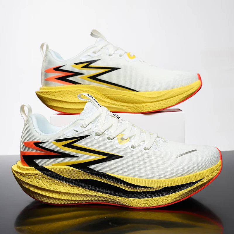 Marathon Men Running Shoes Carbon Board Speciality Sports Breathable Lightweight Women's Comfortable Chunta Athletic Sneakers