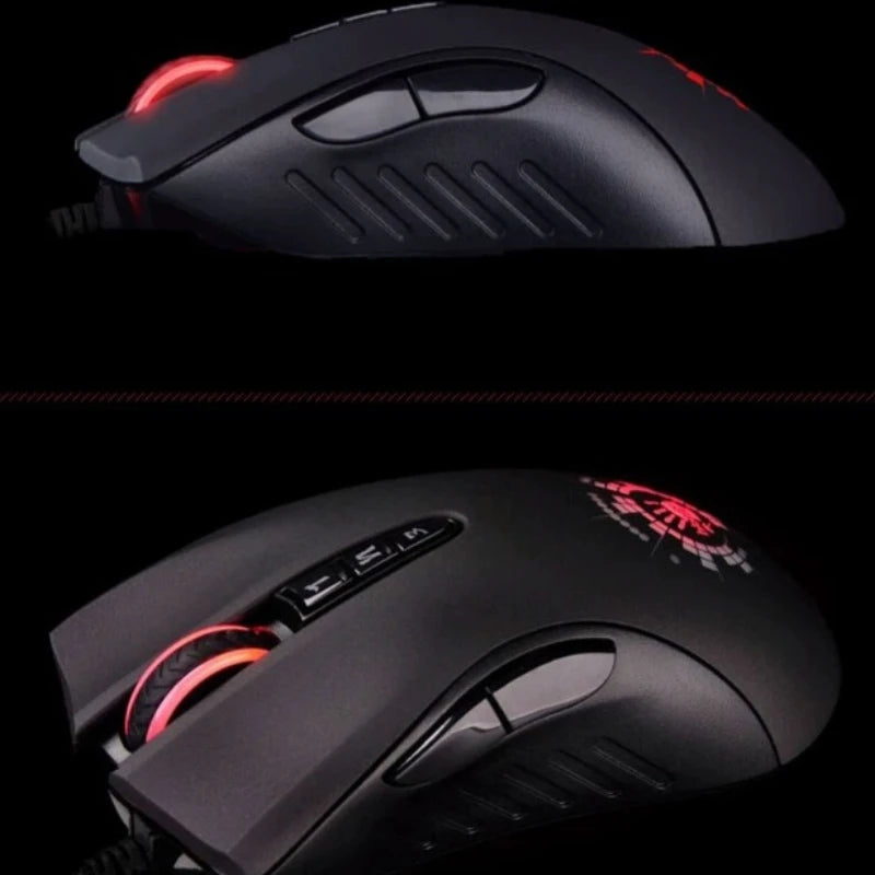 Rato com Fio A4Tech Bloody A91 One-click Instant Macro Io1.1 Macro Drive Optical Engine 8 Macros Programáveis Rato Gaming