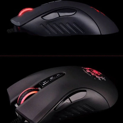 Rato com Fio A4Tech Bloody A91 One-click Instant Macro Io1.1 Macro Drive Optical Engine 8 Macros Programáveis Rato Gaming
