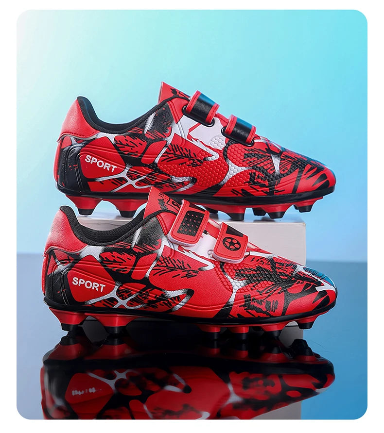 Soccer Cleats for Men Women Breathable Lightweight Anti Slip Firm Ground for Outdoor Football Training Match Sports