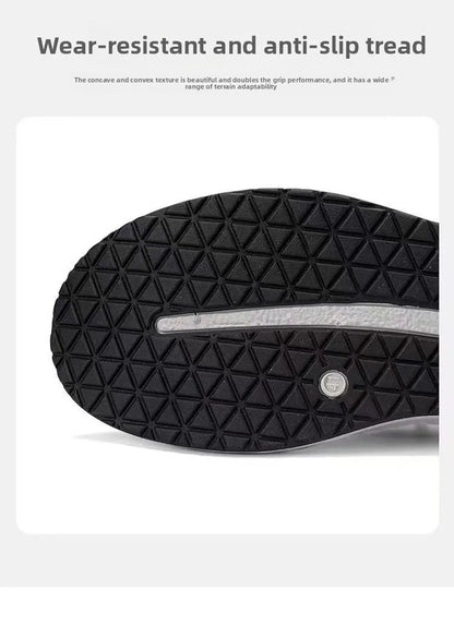 Comfortable Breathable Mesh Sports Shoes Men's Casual Style Lightweight Versatile Plain Color Spring Summer Autumn Seasonal Wear