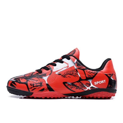 Buty piłkarskie dla dzieci Sports Society Field Chłopięce buty do piłki nożnej Futsal Szybkie buty do halowej piłki nożnej Oryginalne buty z kolcami do kostek Buty piłkarskie