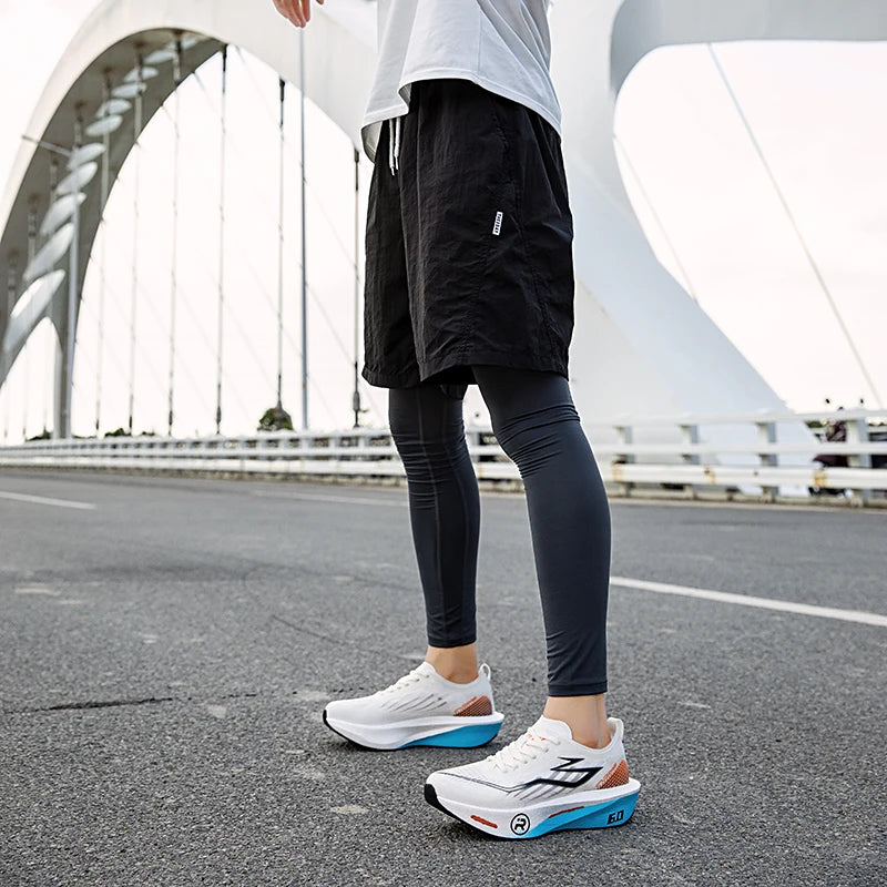 New Sports Shoes for Men&Women, Running Sneakers, Carbon Plate, Male Marathon Racing, Shock-absorbing, Athletics Training Shoes