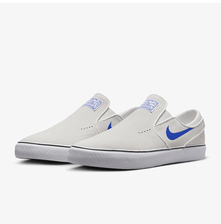 Nike Official 2024 New Men's Low-Top Cushion Slip-On Skate Shoes FN5893-101