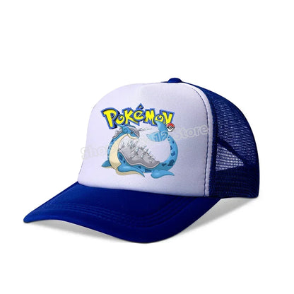 Pokemons Baseball Cap Pikachu Charizard Gengar Anime Peaked Hat Kid Adult Summer Outdoor Sport Hats Boy Casual Fashion Cap Gift