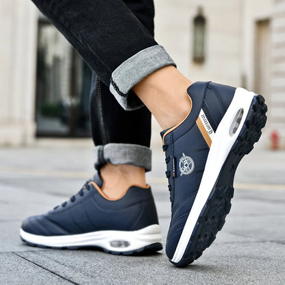 Mens Sports Shoes Big Size Breathable Comfortable Wear-resistant Snekaers Soft Sole Casual Flat Running Shoes for Man