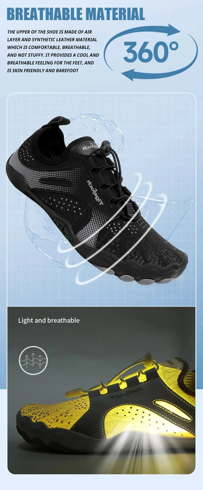 Aqua Shoes Water Shoes Upstream Wading Barefoot Beach Shoes Adults Gym Outdoor Training Footwear Unisex Quick-Drying Breathable