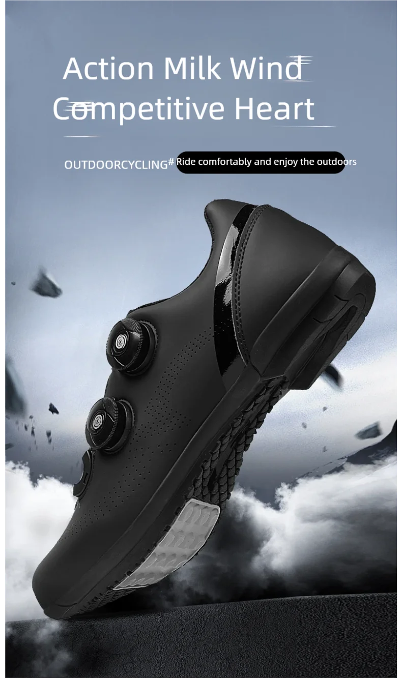 Speed Cycling Sneakers Road Bike Shoes Men Women Sports Route Cycling Shoes Self-locking Racing Bicycle Cleats SPD