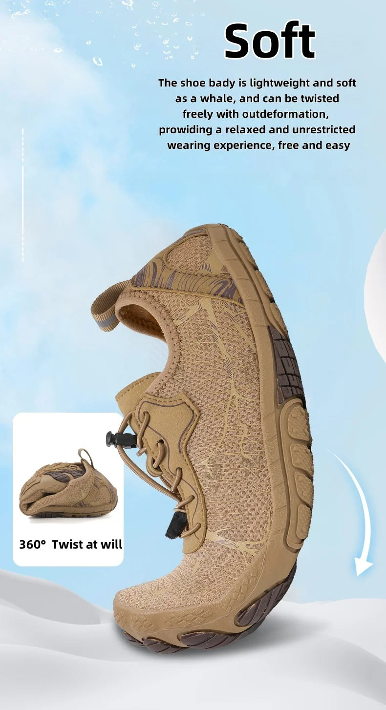 Barefoot Shoes Men And Women Outdoor Beach Shoes Quick-Drying Non-Slip Shoes, Water Sports indoor Fitness Shoes, Sports Shoes