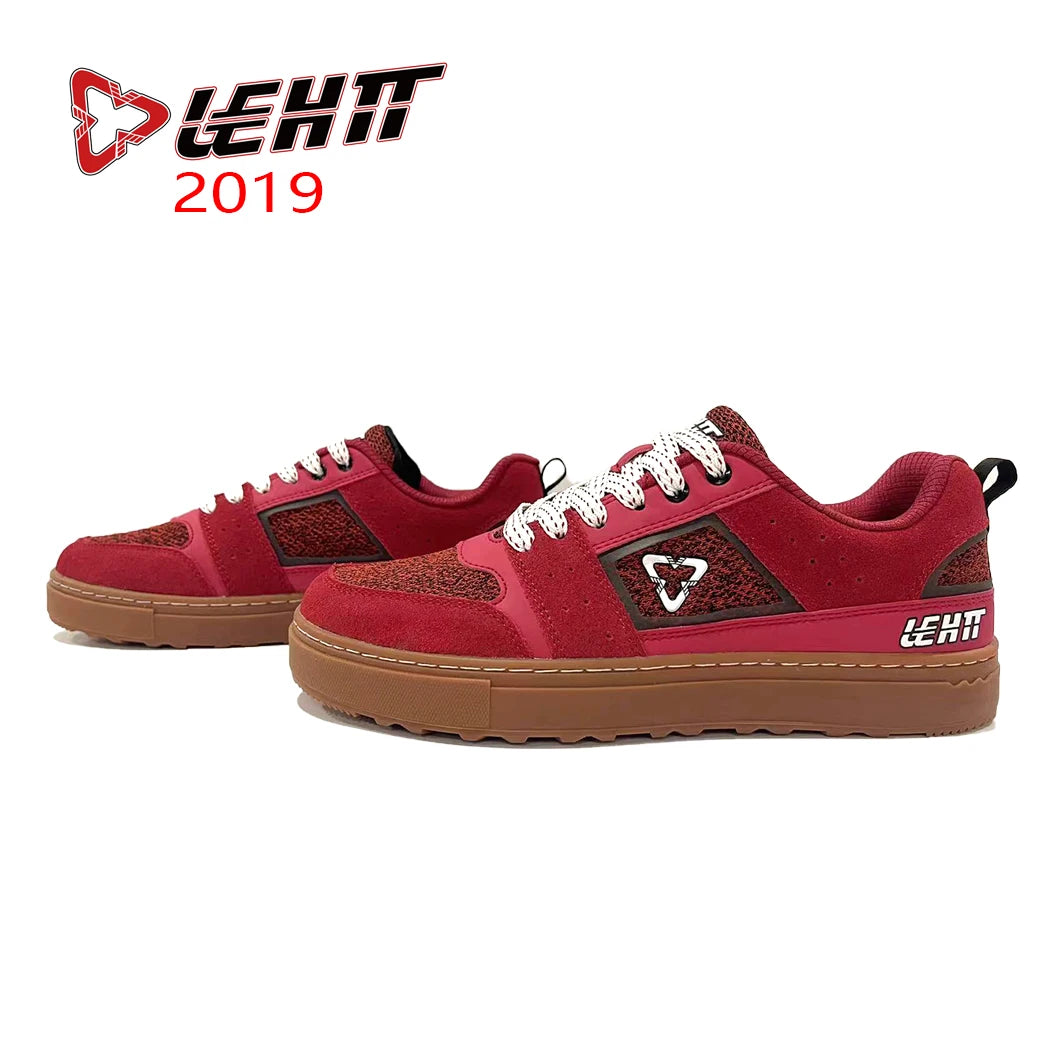 LEHTF 3D Downhill Bicycle Mountain Bike Cycling Shoes Men's  Skateboarding Training Shoes Wear Resistant Unlocking Cycling Shoes