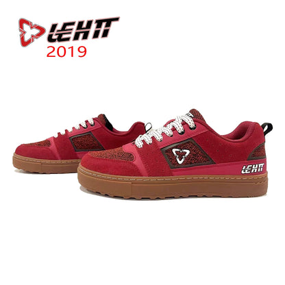 LEHTF 3D Downhill Bicycle Mountain Bike Cycling Shoes Men's  Skateboarding Training Shoes Wear Resistant Unlocking Cycling Shoes