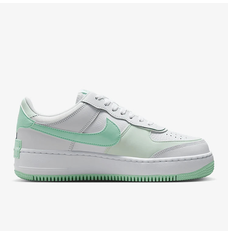 Nike Genuine AIR FORCE 1 Women's Thick-Sole Low-Top Classic Sneakers FZ3773-100