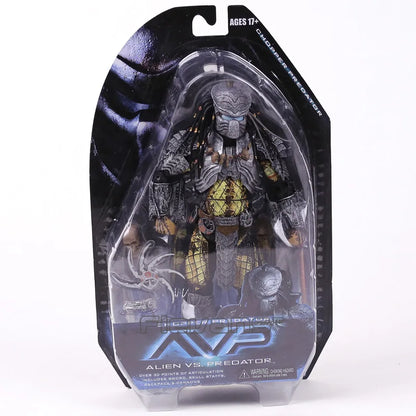 NECA AVP Alien vs. Predator Chopper Celtic Scar Predator Φιγούρα Δράσης 7" Αρθρωτό Κινητό Μοντέλο Παιχνίδι
