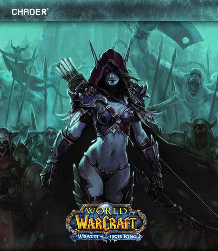 Sylvanas Windrunner World Of Warcraft actiefiguren De Koningin van de Ondoden handgemaakte modelverzameling ornamenten kindercadeaus speelgoed