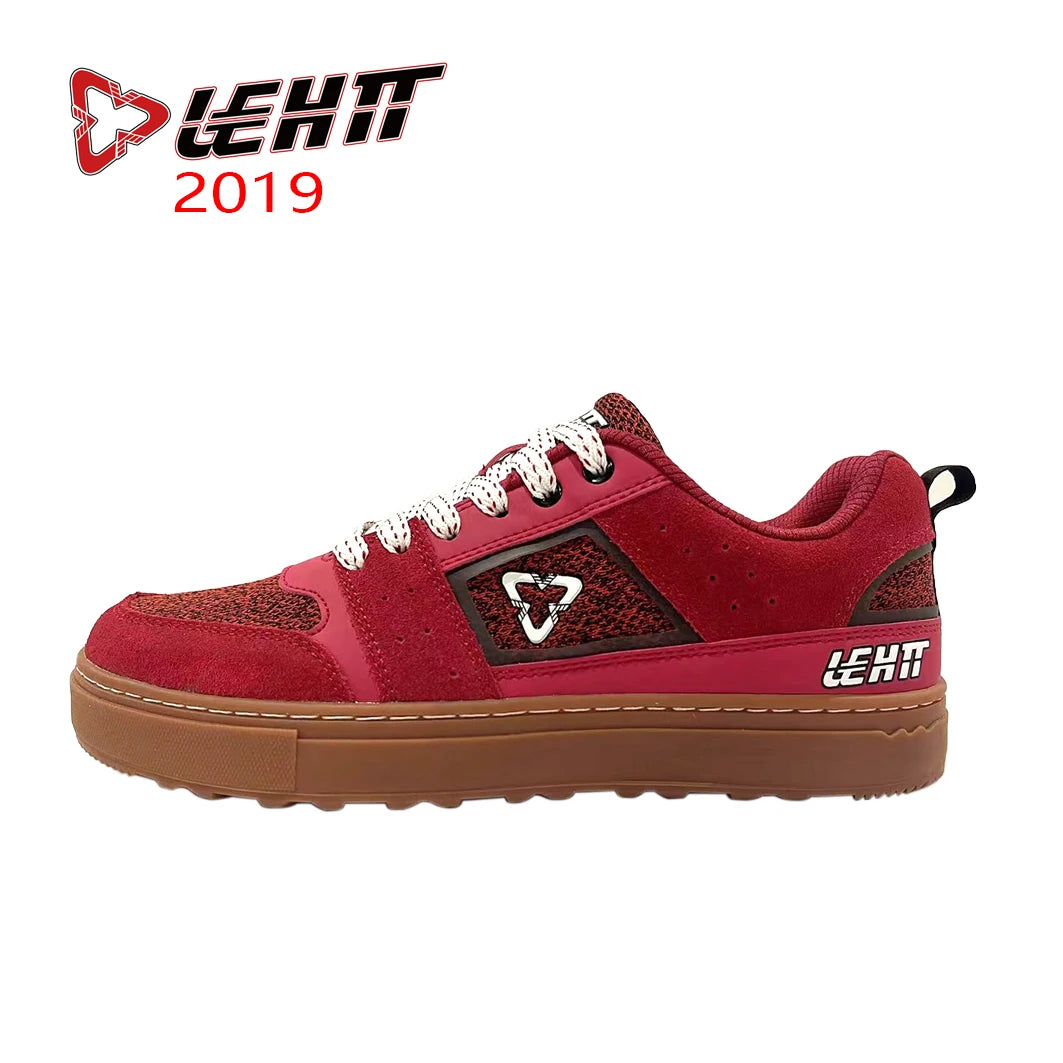 LEHTF 3D Downhill Bicycle Mountain Bike Cycling Shoes Men's  Skateboarding Training Shoes Wear Resistant Unlocking Cycling Shoes