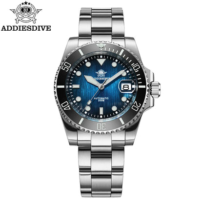 ADDIESDIVE Hot selling Men's Automatic Watch Sapphire Glass 200m Waterproof Watch BGW9 Night Light Classic Men's Watch AD2536