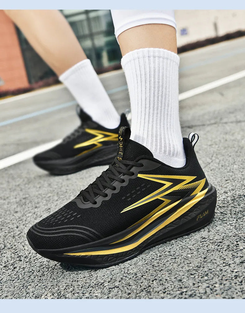 Men Running Shoes Speciality Marathon Sports Shoes Breathable Lightweight Carbon Board Women's Trend Athletic Sneakers Women