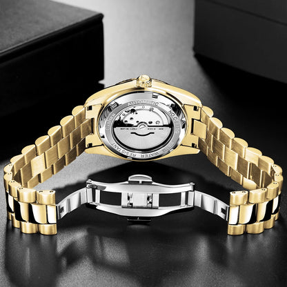 Relógio masculino CADISEN DD40 de luxo, automático, mecânico, com vidro de safira AR, 10Bar, movimento MIYOTA 8285, novidade 2023