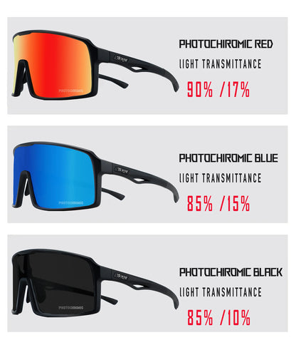 SINGA Photochromic Cycling Sunglasses Sport Glasses Road Bike Glasses MTB Eyewear for Man Women Riding Goggle Cycling Glasses