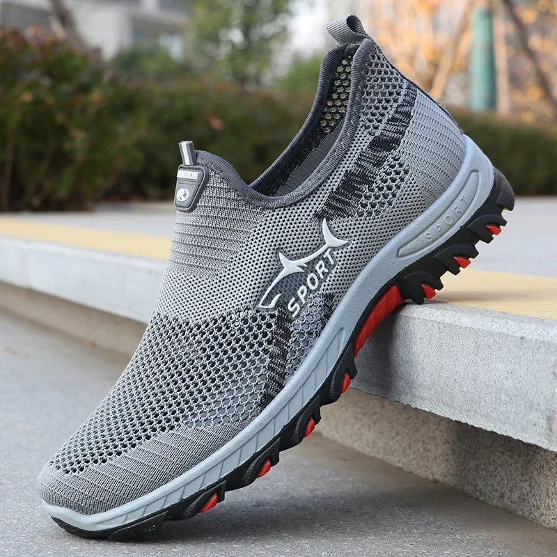 Men's summer sneakers Sporty men's mesh shoes breathable sports shoes canvas lightweight  sneakers cheap shoes clearance