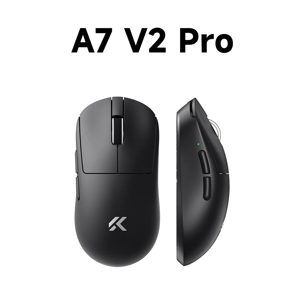MCHOSE A7 V2 Rato Gaming Sem Fios Leve, Dupla Taxa de Polling de 8,000Hz, PAW3950 TI, Rato Gaming, Esports e Escritório