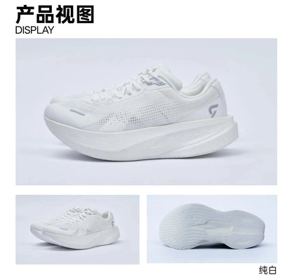 DYNAFISH XIaonian Danian Platform TPEE Professional Marathon Running Shoes Men Women Racing Training Sneakers