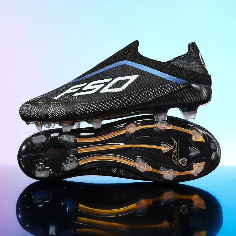 New Men Football Boots Non-Slip Boys Soccer Shoes Grass Cleats High-quality Match Sneakers Hot-selling Outdoor High-top Light