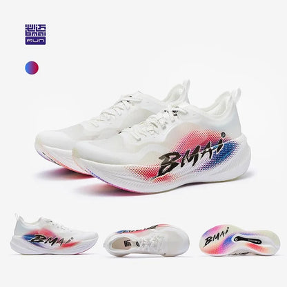 BMAI 21km Marathon Carbon Plate Running Shoes for Men Luxury Man Trainers Cushion Casual Sneakers Breathable Men's Sports Shoe