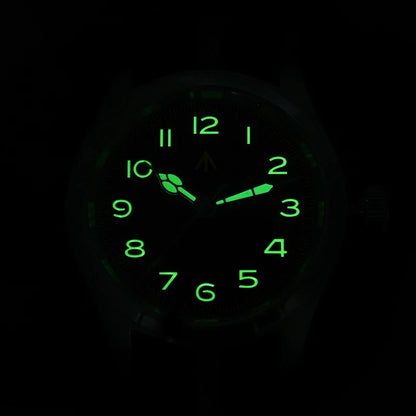 Militado ML08 Quartz Watch  VH31 Movement Steel Strip Sapphire Crystal Vintage Watch 10Bar Waterproof BGW9 Luminous Mens Watch