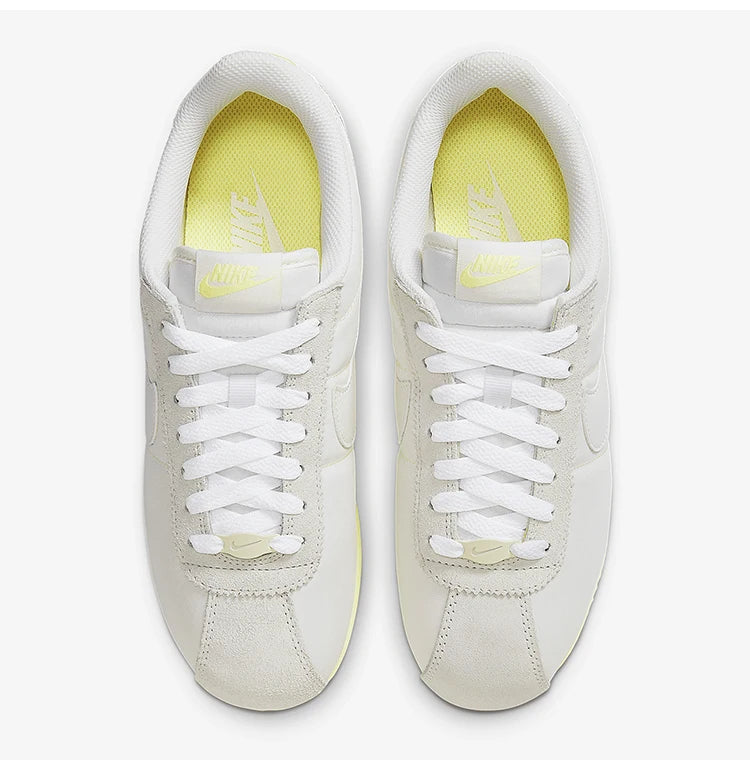 Oryginalne damskie sznurowane, oddychające buty sportowe w stylu retro Nike Cortez HF6410-118