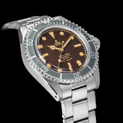 Thorn T023 V3 40mm Men Diving Watch PT5000 Automatic Movement Mechanical Vintage Watches 200m Water Resistance Sapphire