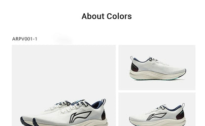 Pantofi de alergare pentru bărbați Li-Ning RED HARE 8, pentru curse, LIGHT FOAM ULTRA, reflectorizanți, cu amortizare și stabilitate, sneakers ușori LiNing ARPV001