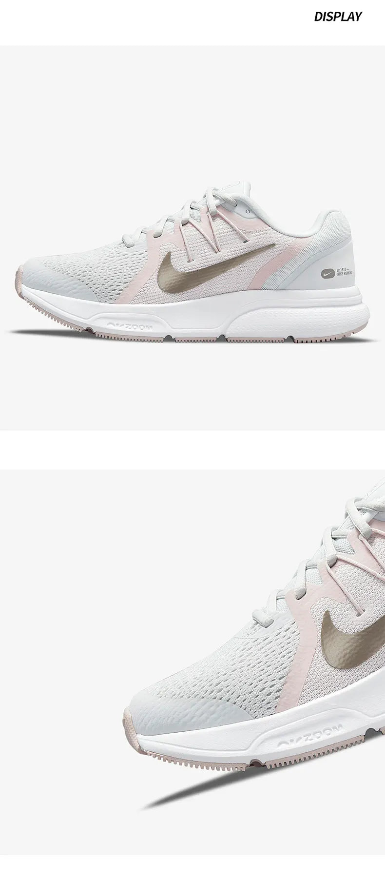 Nike genuine Zoom Span 3 Mens and Womens Breathable Low-Top Sports Running Shoes CQ9267-004