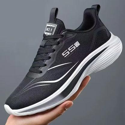 Breathable Mesh Men Shoes Lightweight Casual Sneakers Non Slip Soft Sole Running Shoes for Men Spring Summer