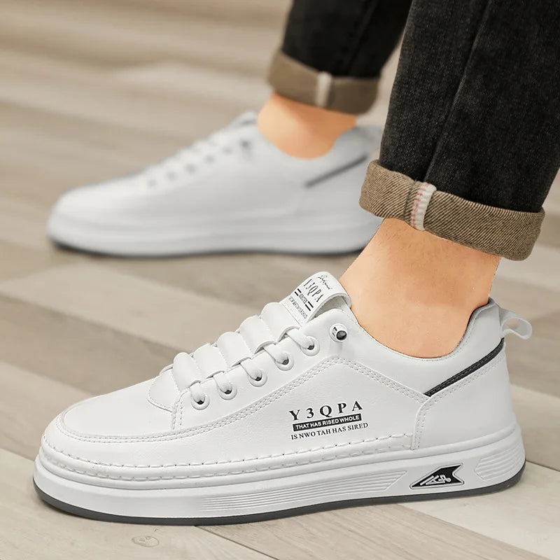 Modieuze casual zomerrijschoenen voor heren, sportieve instaploafers, veelzijdig, comfortabel, ademend, slijtvast leer -..