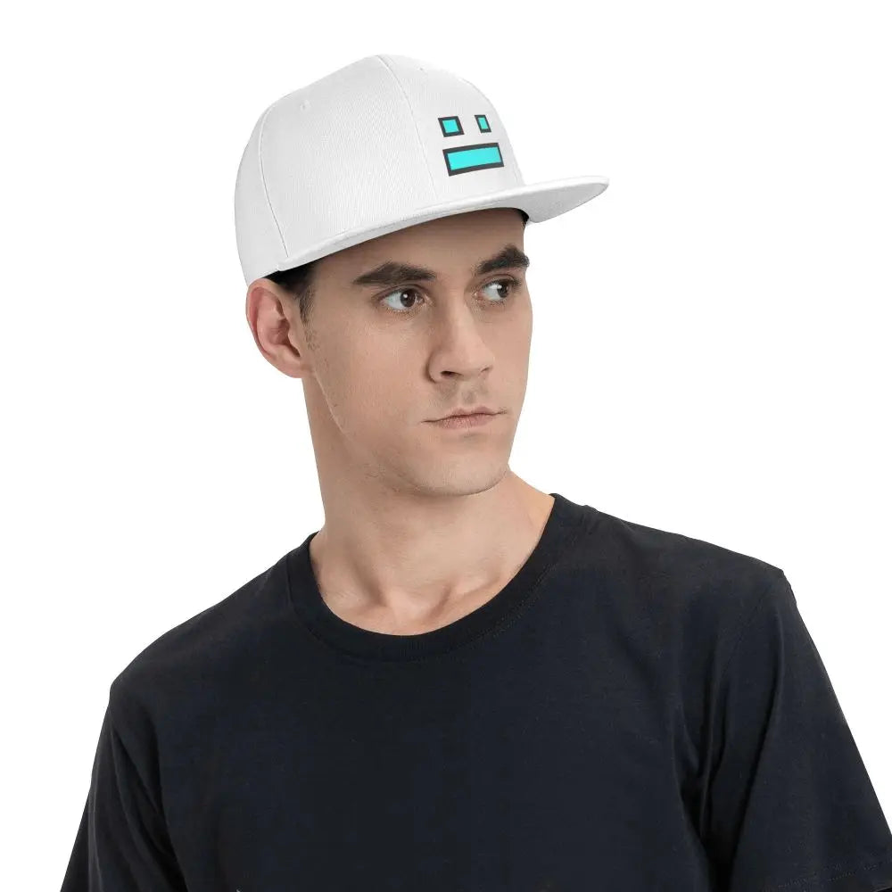 Videoigra Geometry Dash, bejzbol kape snapback, muške i ženske kape, podesive kape, hip hop bejzbol kapa, casquette