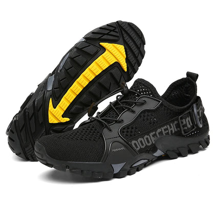 New Men's Outdoor Leisure Hiking Shoes Women's Beach Shoes Wading Shoes Couples Quick-Drying Rock Climbing Sneakers 36-47#