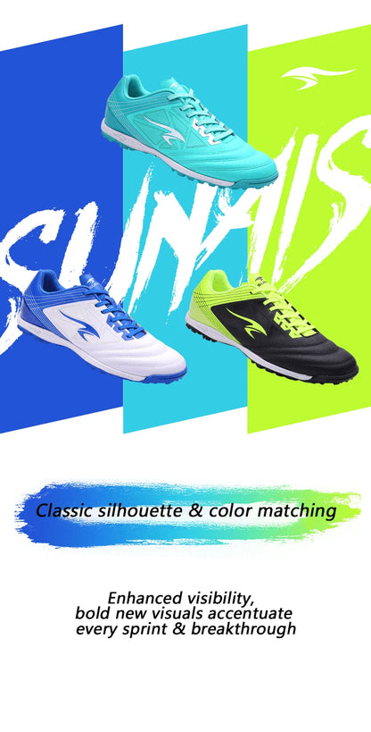 SUNAIS Men Training TF Soccer Shoes Artificial Grass Anti-Slippery Youth Football Shoes AG Women Sports Training Shoes 835230