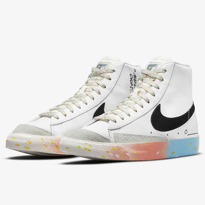 „Nike Authentic“ sezoniniai unisex „Blazer Mid High-Top“ kasdieniai sportiniai bateliai DJ4278-101
