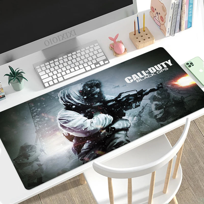 Call of Duty Mouse Pad Gaming XL Home HD Custom Mousepad XXL Mouse Mat Desk Mats Natural Rubber Carpet Non-Slip Laptop Mice Pad