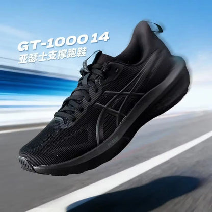 Asics Men's Shoes Gt-1000 14 Sports Shoes Fitness Training Running Shoes Cushioning Breathable Running Shoes