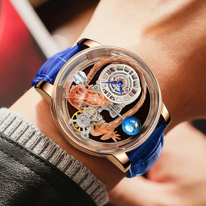 PINDU Upgraded Version Pindu Russian Roulette Celestial Series Quartz Watch Men's Astronomical Casino Las Vegas Men's Watch
