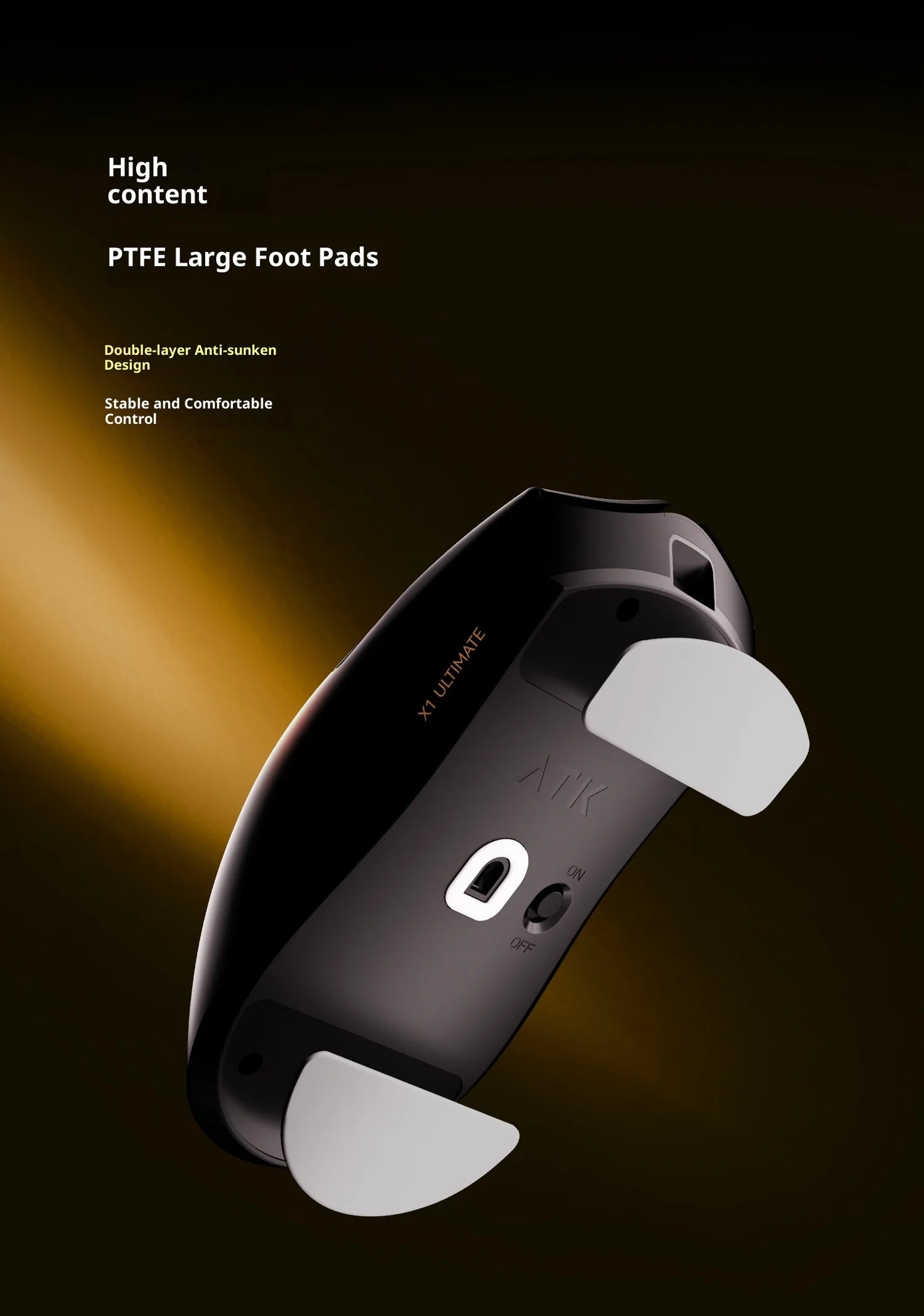 ATK X1 V2 Ultimate 2.0 Mouse Wireless Paw3950 Ultra 54g Lightweight 750ips 0.163ms Low Latency 650ips Gamer New Accessory Gifts
