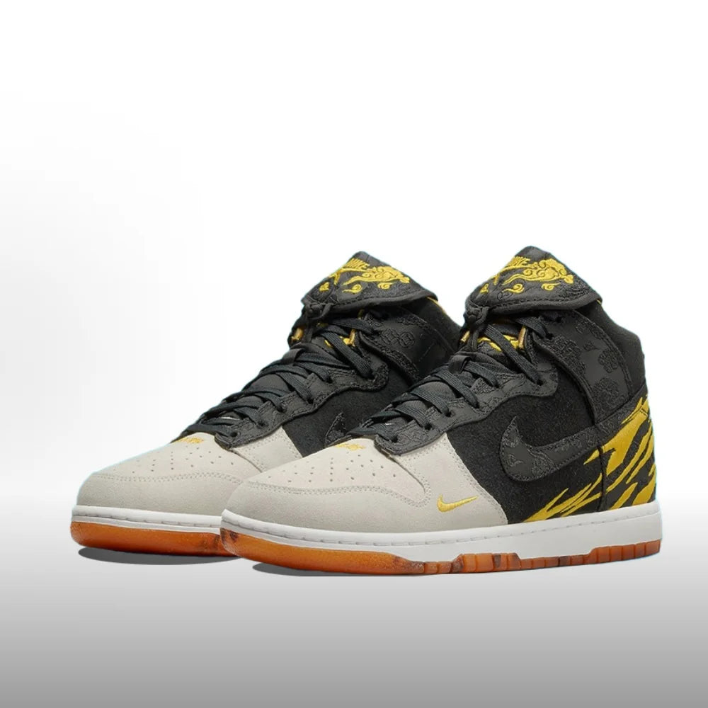 Nike Dunk Retro Premium "God of Wealth" Unisex Sneakers Unique Design Comfort Cushioned Durable Casual Shoes DQ4978-001