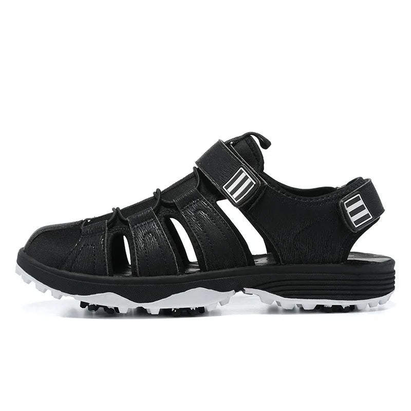 Summer lightweight luxury golf sneakers for men and women sandals outdoor mesh fitness jogging shoes men's non-slip sports shoes