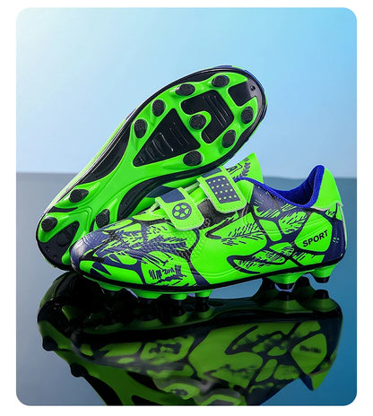 Soccer Cleats for Men Women Breathable Lightweight Anti Slip Firm Ground for Outdoor Football Training Match Sports