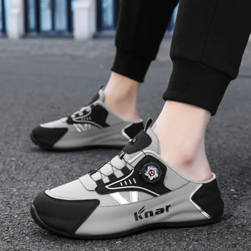 High Quality Platform Sneakers with Breathable Trendy Mesh for Summer, New Men's Sports and Leisure Shoes in Large Sizes 39-48