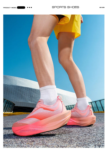 Marathon Men Running Shoes Carbon Board Speciality Sports Breathable Lightweight Women's Comfortable Chunta Athletic Sneakers