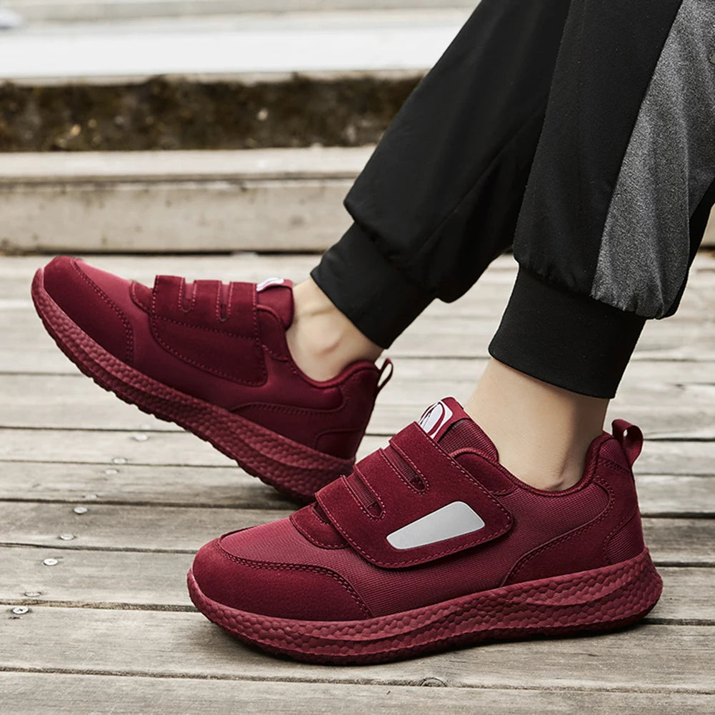 Design Diabetic Shoes Wide Walking Shoes with Adjustable Closure Slip-On Orthopedic Old people Shoes Sneakers for Men Women