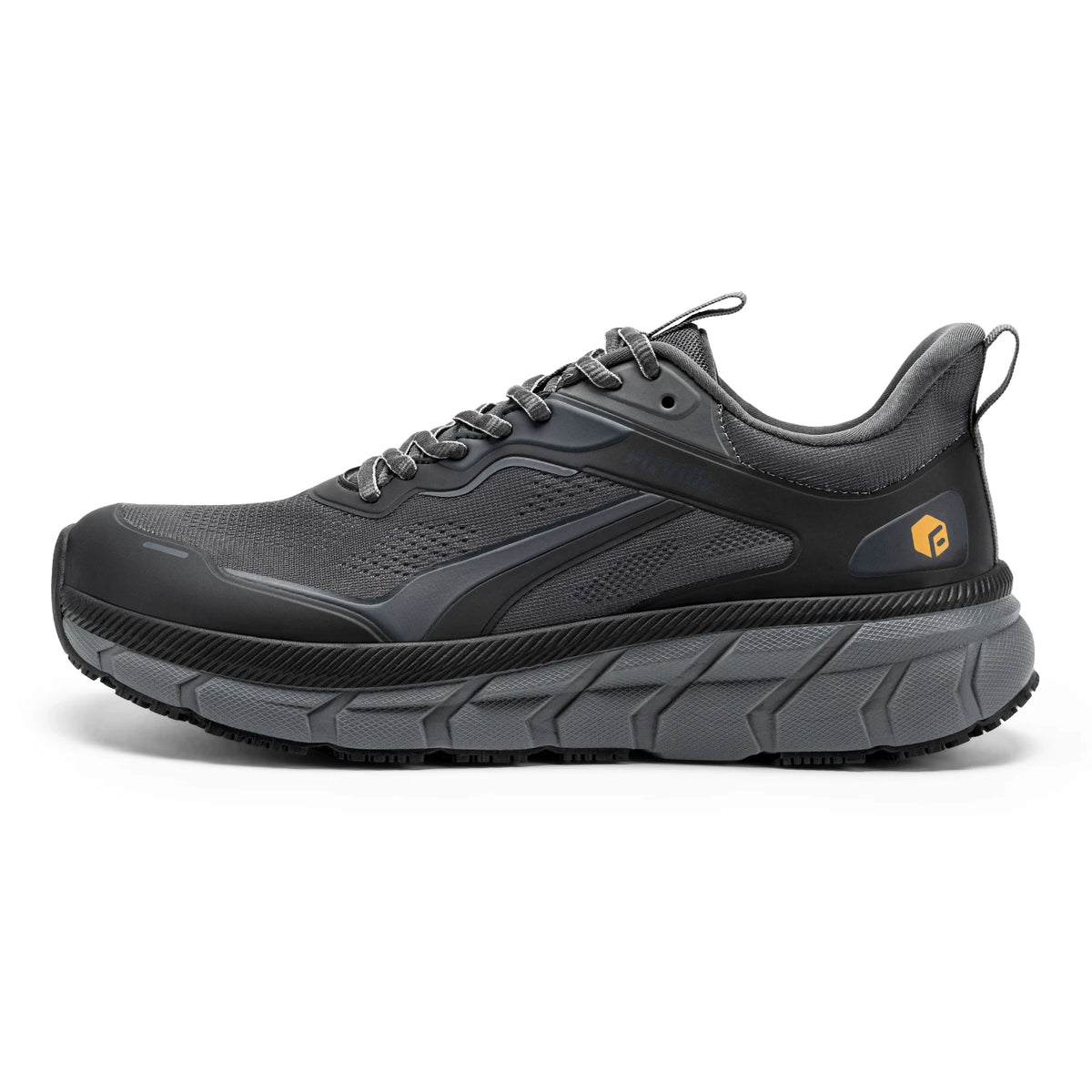 FitVille Men's Wide Toe Box Shoes Cushioned Well Sneakers Non Slip Lightweight Breathable Running Shoes for Swollen feet